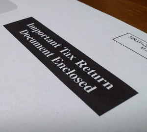 Important Tax Return Document Enclosed